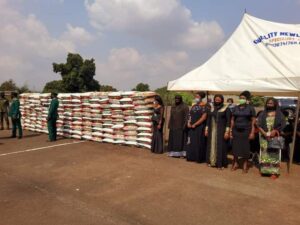 Bags of Rice Donated by Ugwuanyu