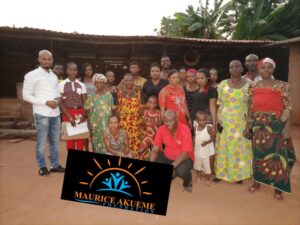 MAF EKE Chapter Poses After First Meeting 2021