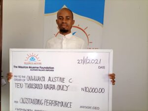 Akueme Rewards Onwuakpa For Outstanding Performance