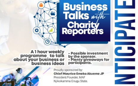Business Talks With Charity Reporters; Promoting Your Business