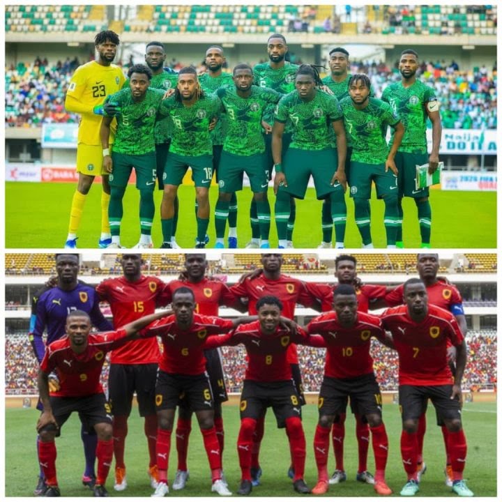 Nigeria and Angola National Teams